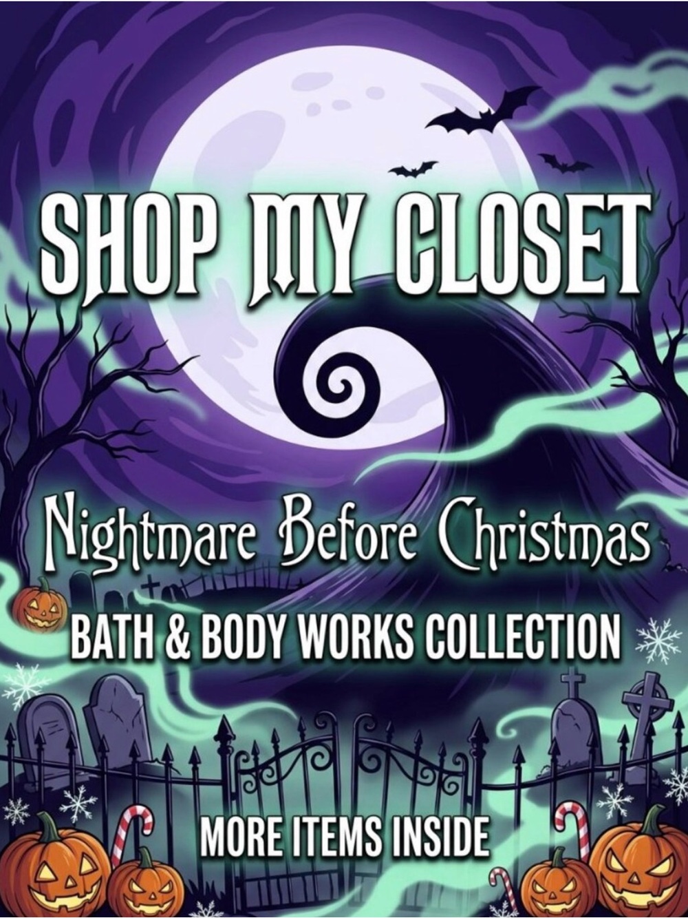Bath & Body Works Nightmare Before Christmas Collection